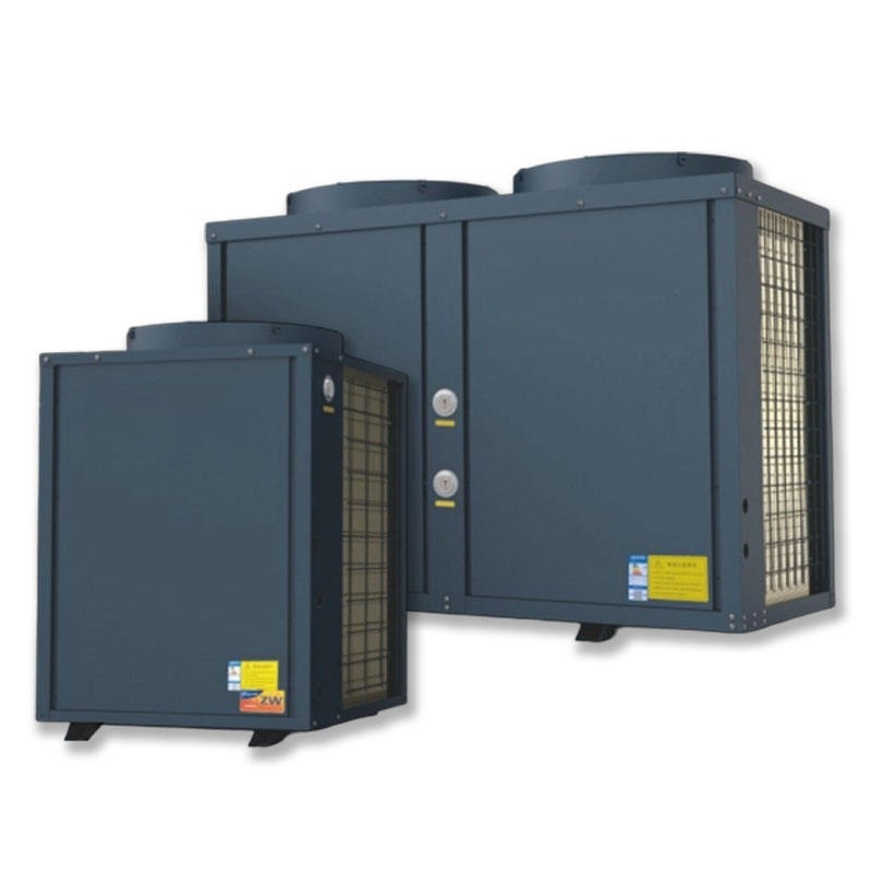 OEM/ODM Коммерческий тепловой насос 40 кВт, цельный, 380 В, EVI, низкотемпературный -5, экологически чистая система горячего водоснабжения для использования в отелях на большой высоте