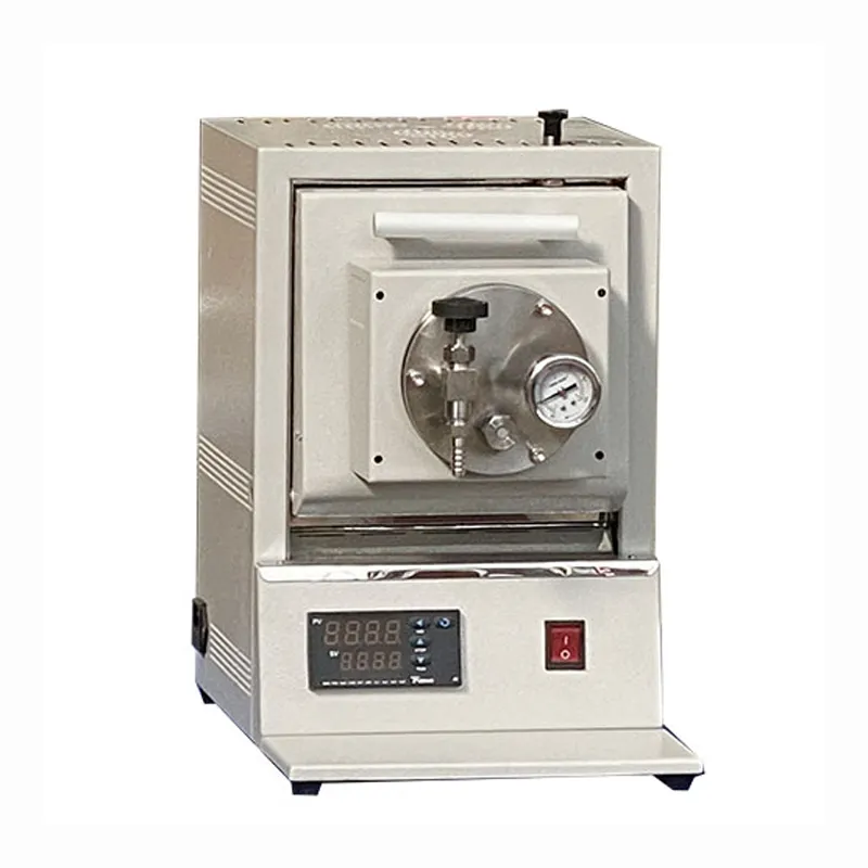 Мини-вакуумная печь с контролем атмосферы для перчаточного бокса: многофункциональная платформа для интегральной вакуумной/атмосферной термообработки
