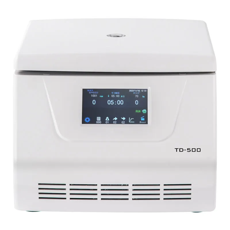 Настольная низкоскоростная центрифуга TD-500: интеллектуальная и гибкая, меняющая привычный подход к центрифугированию