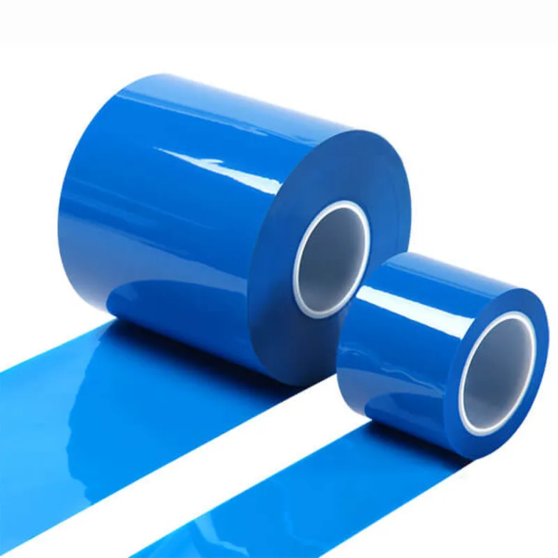Синяя защитная ПЭТ-пленка TMAX-110-B/G для аккумуляторов: высокоэффективное решение для изоляции и защиты