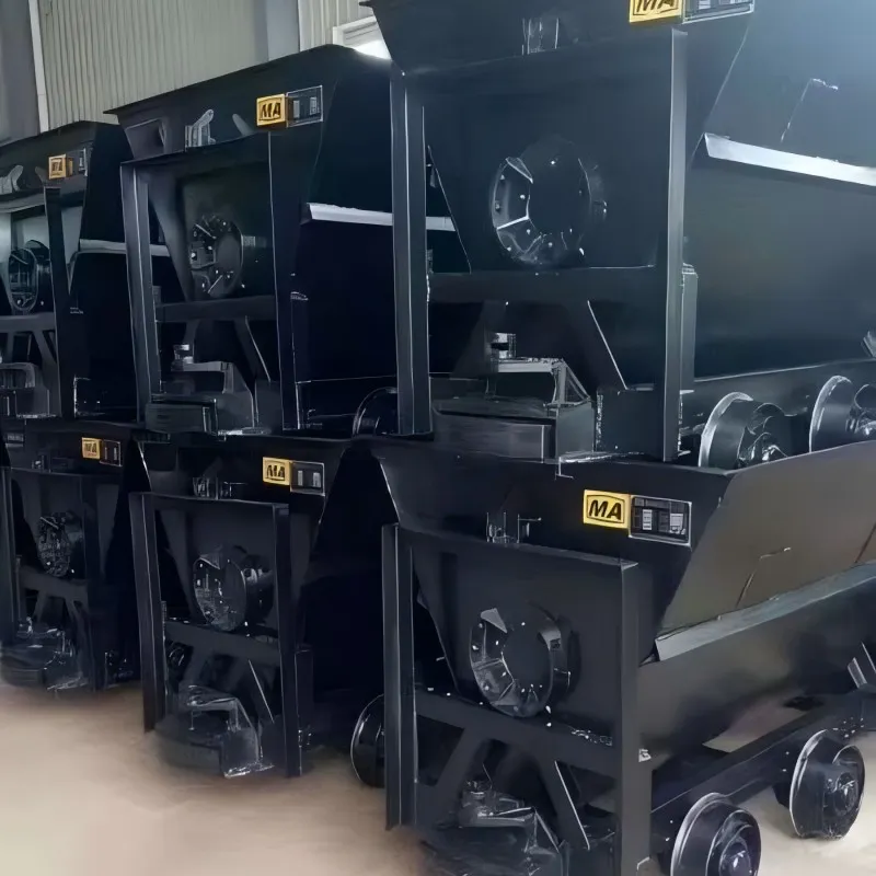 Опрокидная шахтная вагонетка