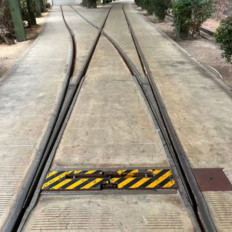 Промышленный стрелочный перевод