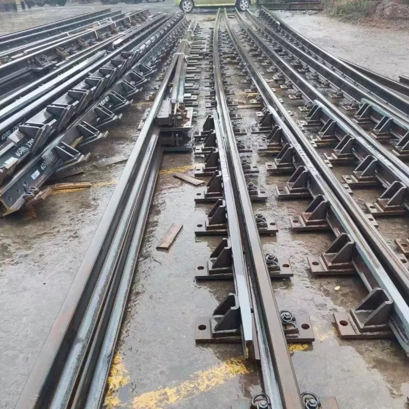 Стрелочный перевод для подъездных железнодорожных путей (стандартный тип)