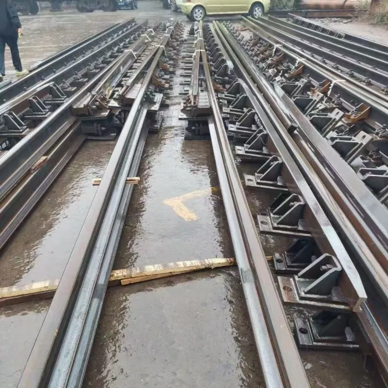 Стрелочный перевод для подъездных железнодорожных путей (стандартный тип)