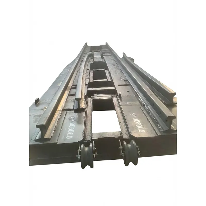 Стрелочный перевод для рельсовых путей с направляющими