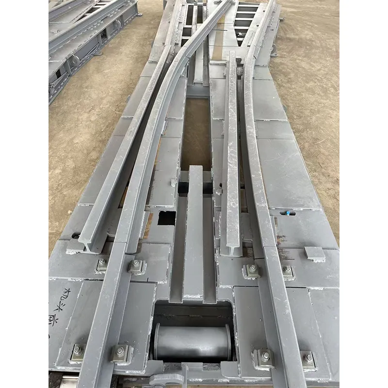 Стрелочный перевод для рельсовых путей с направляющими