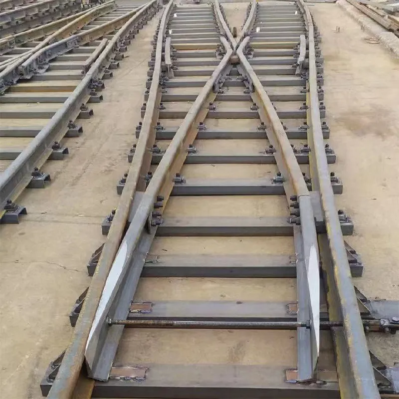 Тяжелонагруженный шахтный стрелочный перевод