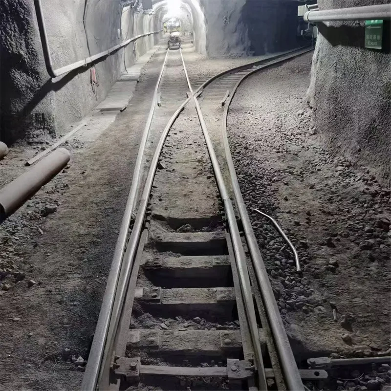 Тяжелонагруженный шахтный стрелочный перевод