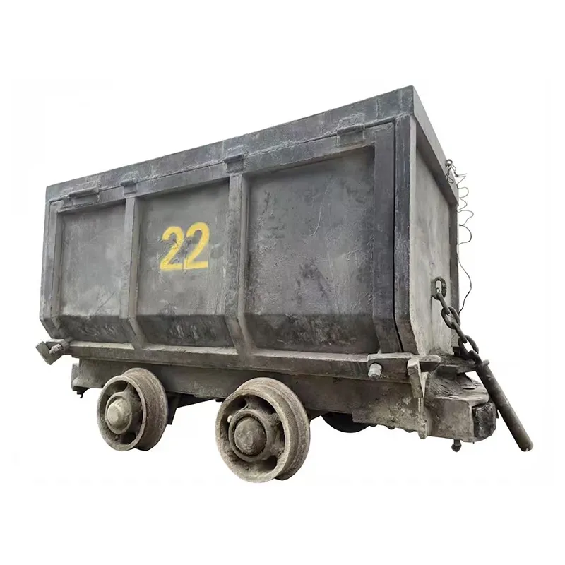 Шахтная неопрокидная вагонетка (тяжелонагруженный тип)