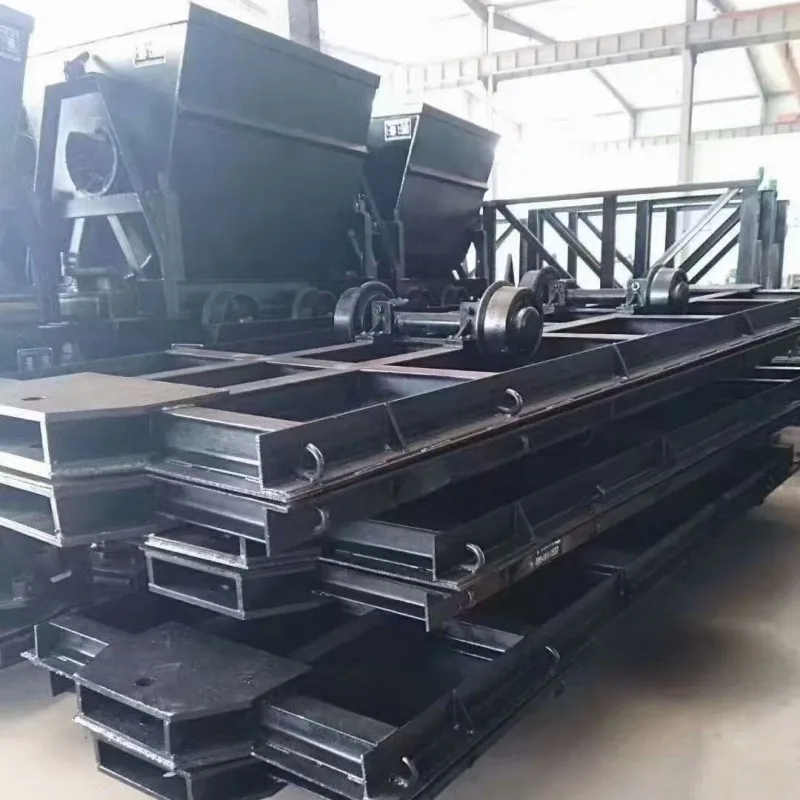 Шахтная платформенная вагонетка