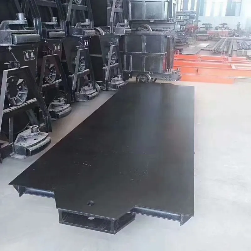 Шахтная платформенная вагонетка