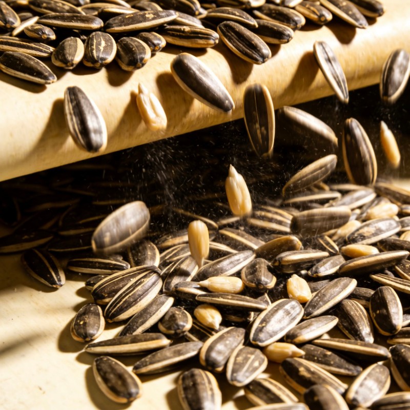 Процесс отбора семян подсолнечника снова усовер...