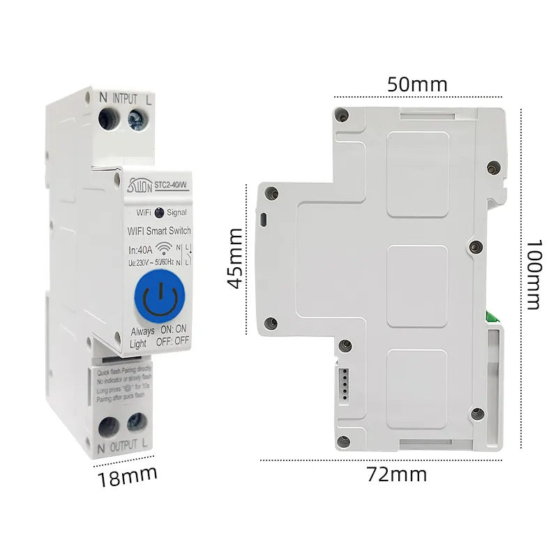 STC2-63/W TY Интеллектуальный выключатель