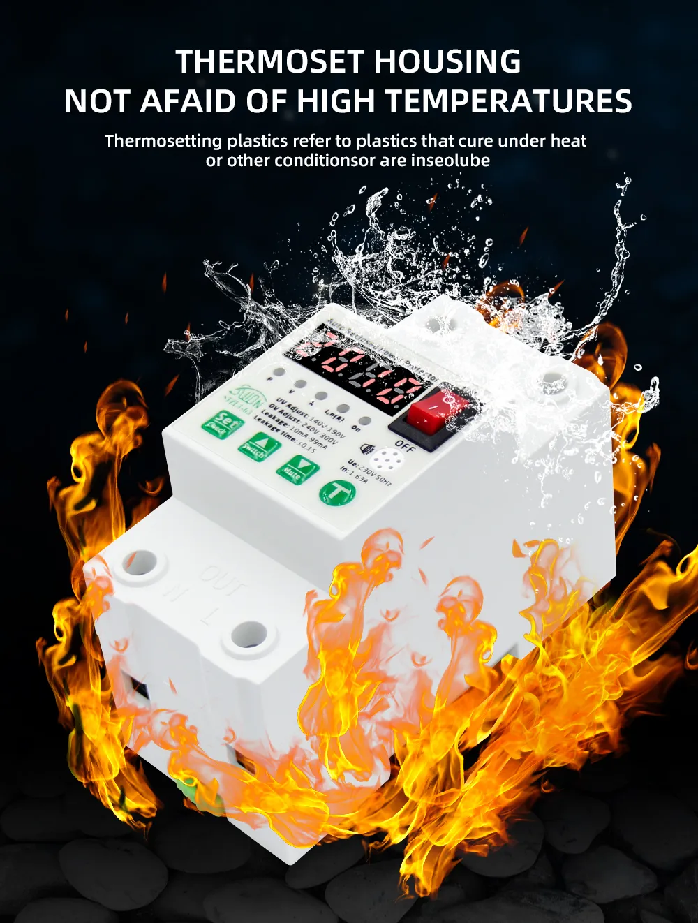 STZL4-63 автоматический повторный выключатель с защитой питания