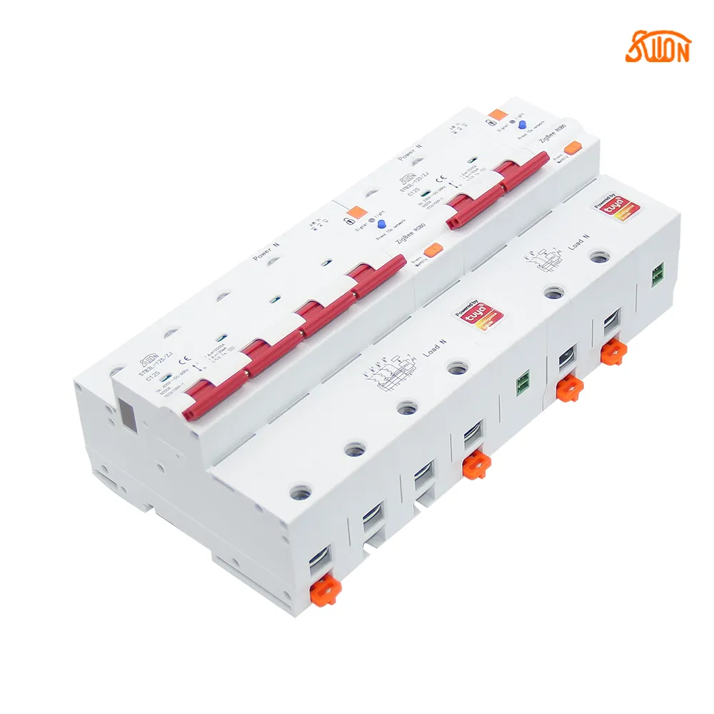 STB3L-125-ZJ Tuya Zigbee с УЗО и функцией учета