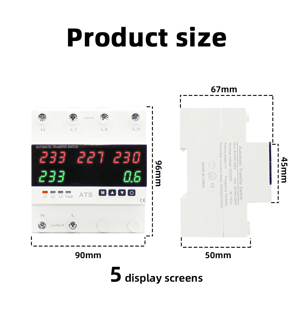 (ATS) / Автоматические переключатели источников питания (ATS)