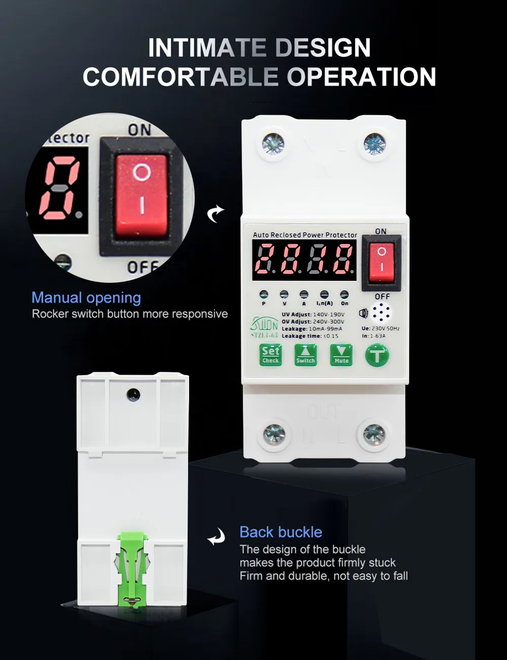 STZL4-63 автоматический повторный выключатель с защитой питания
