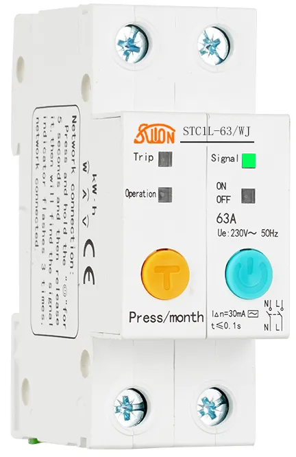 STC1L-63-WJ eWeLink WiFi с УЗО