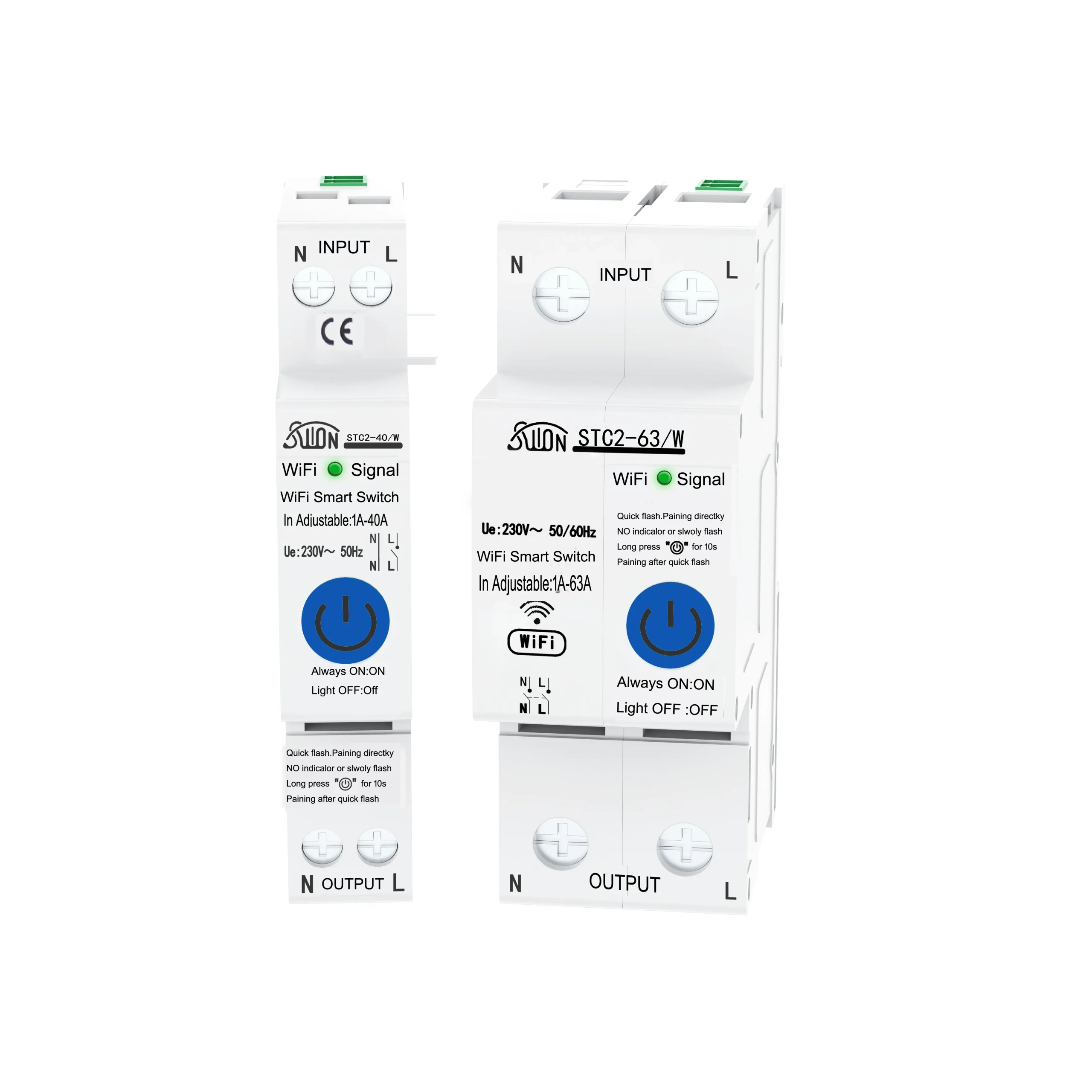 STC2-63/W TY Интеллектуальный выключатель