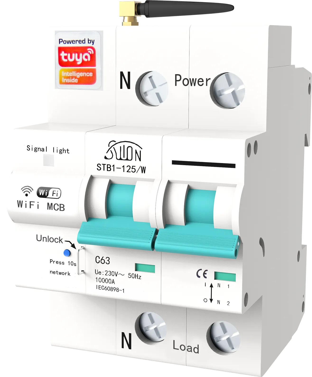 STB1-125/WИнтеллектуальный автоматический выключатель