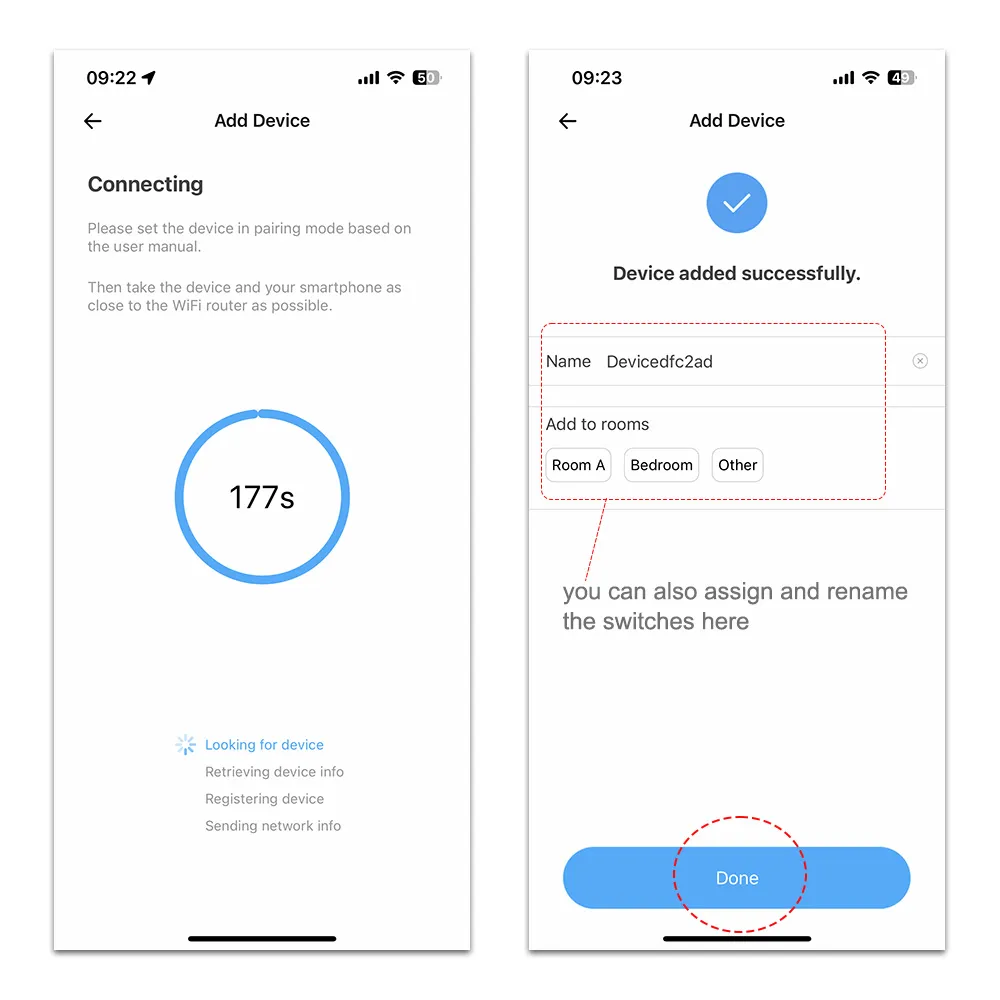 Четырехканальный выключатель STC1-63/4W Ewelink