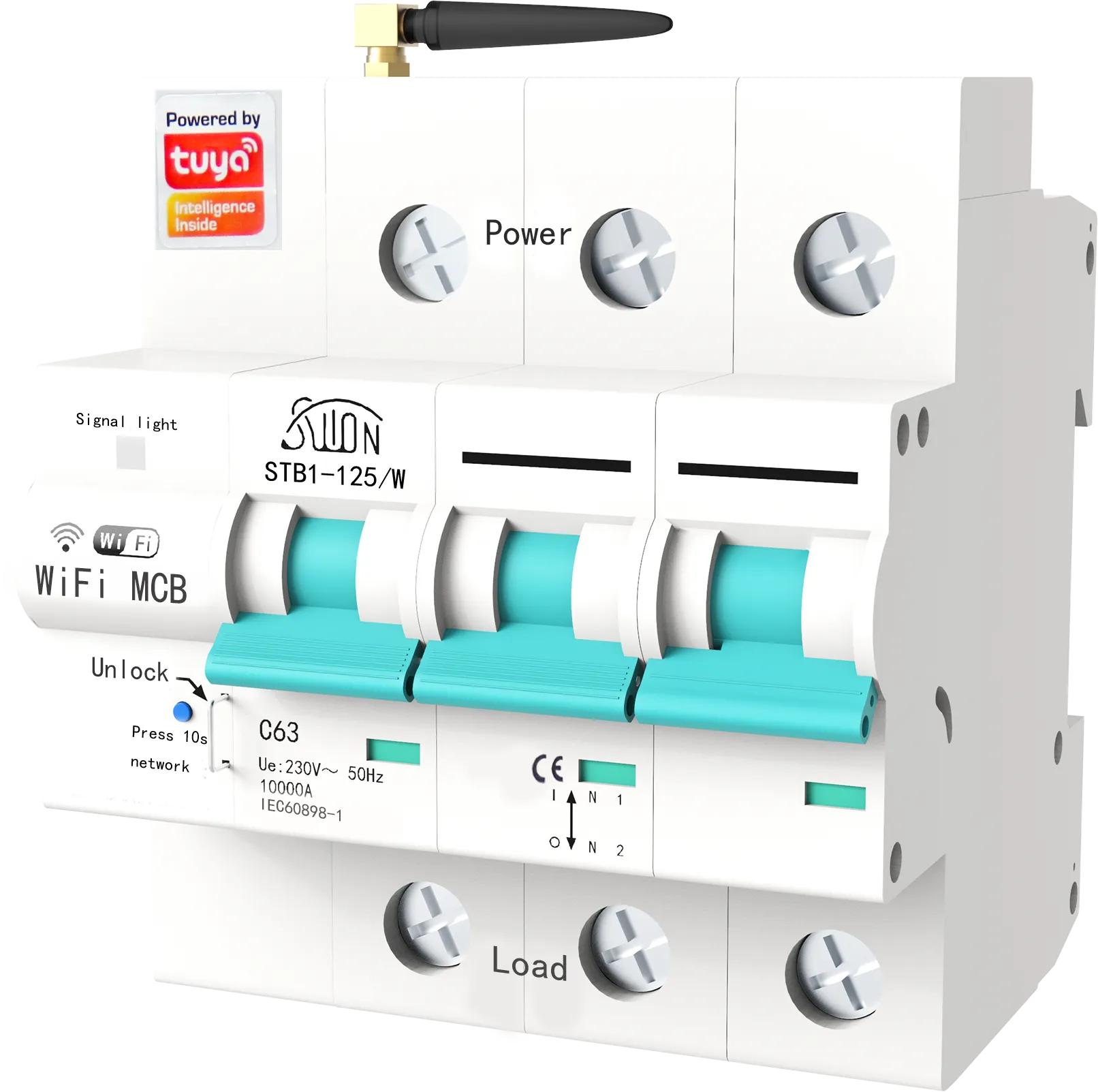 STB1-125/WИнтеллектуальный автоматический выключатель