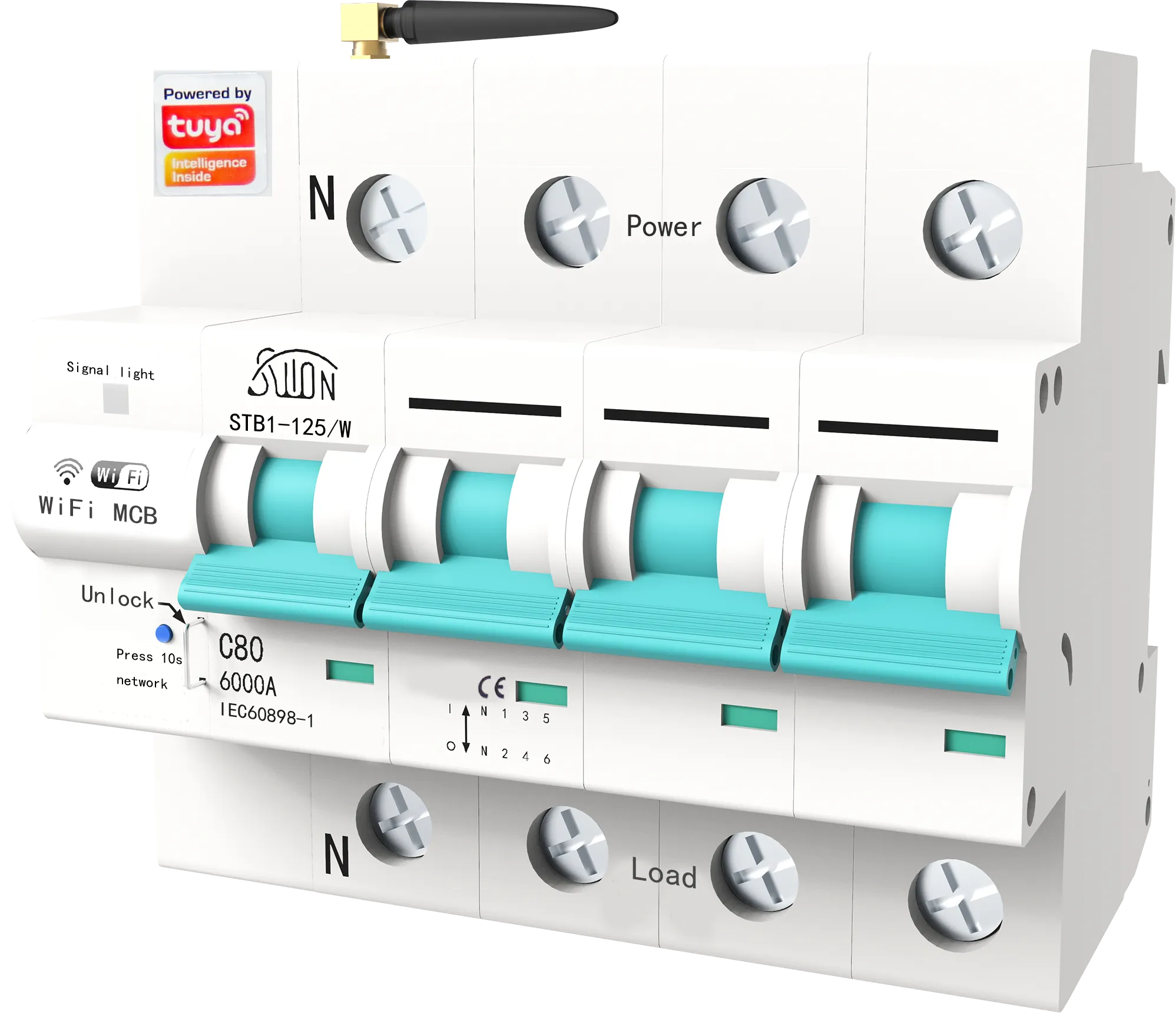 STB1-125/WИнтеллектуальный автоматический выключатель