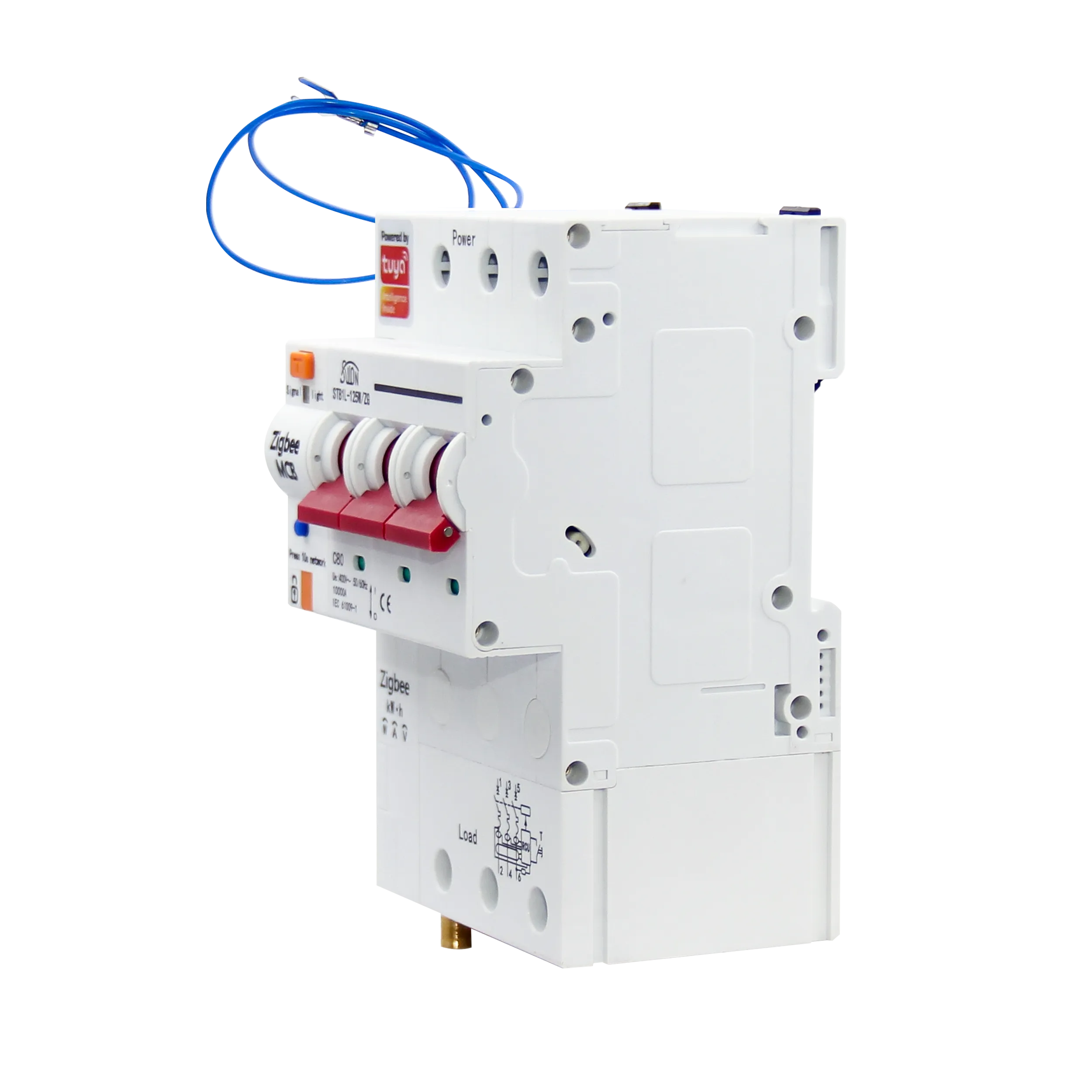 STB1L-125-ZG удлиненная версия с функцией учета и УЗО