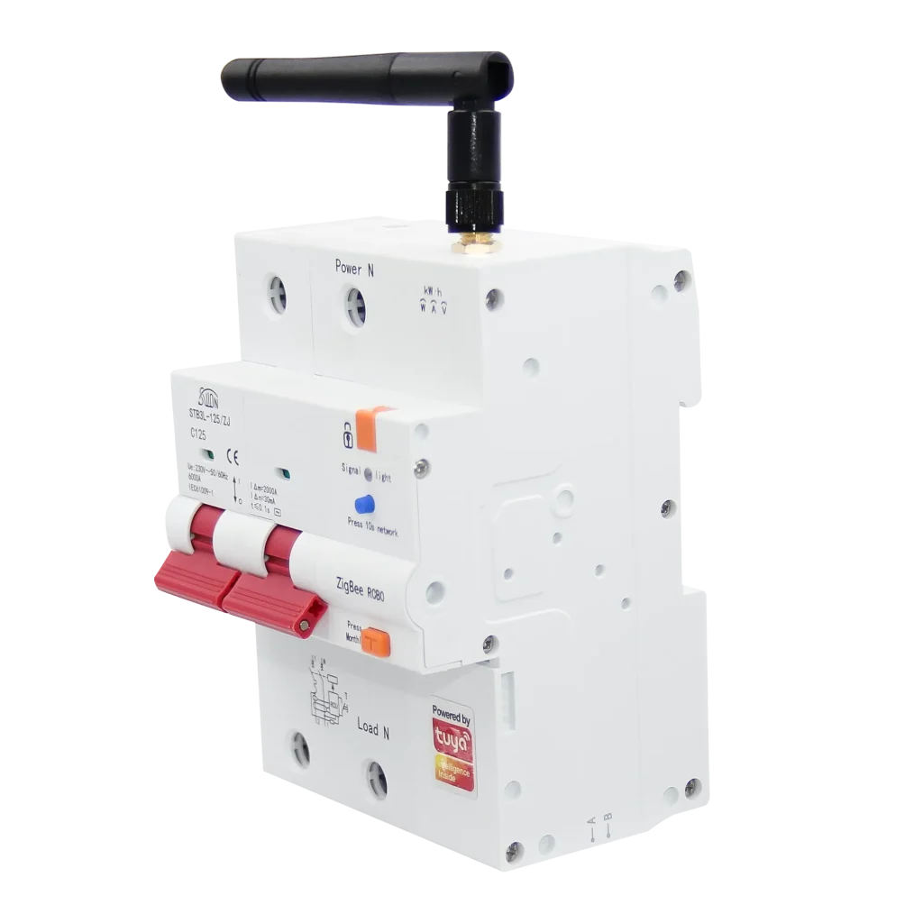 STB3L-125-ZJ средняя версия с функцией учета и УЗО