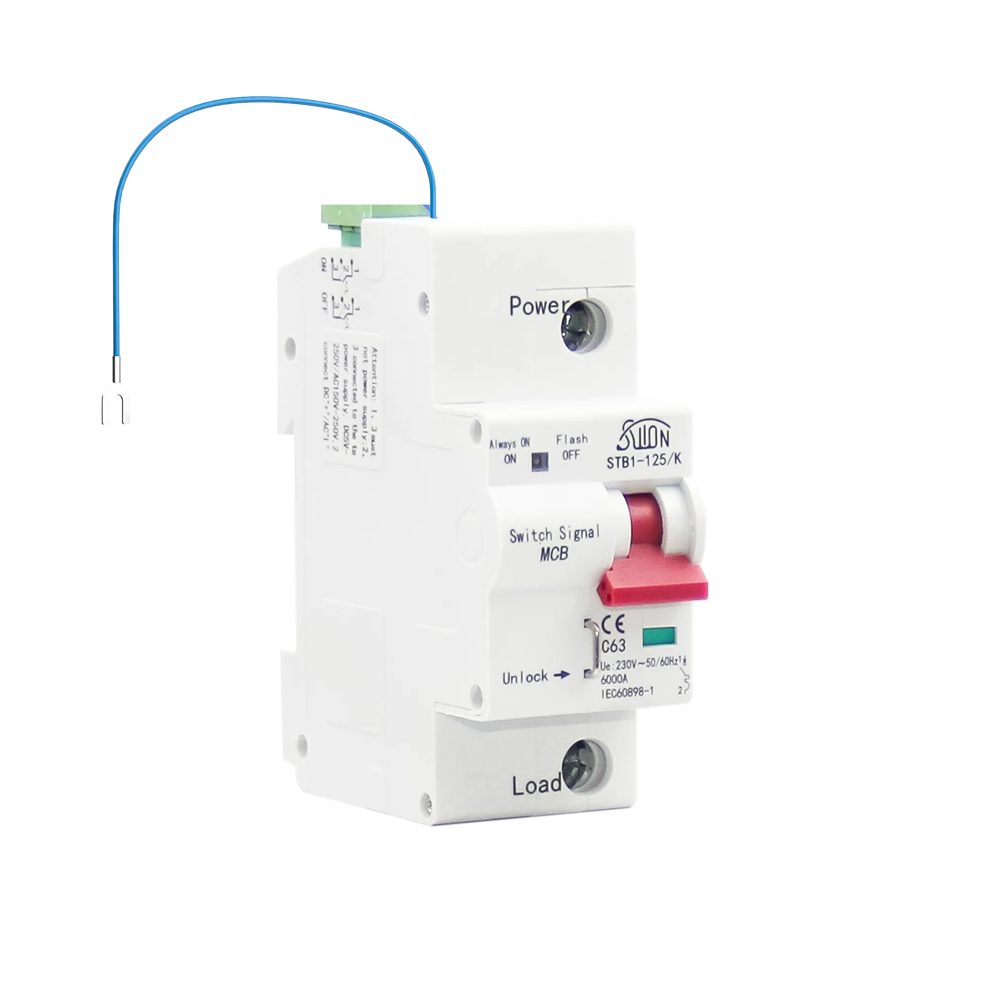 STB3L-125-K короткая версия с дискретным сигналом