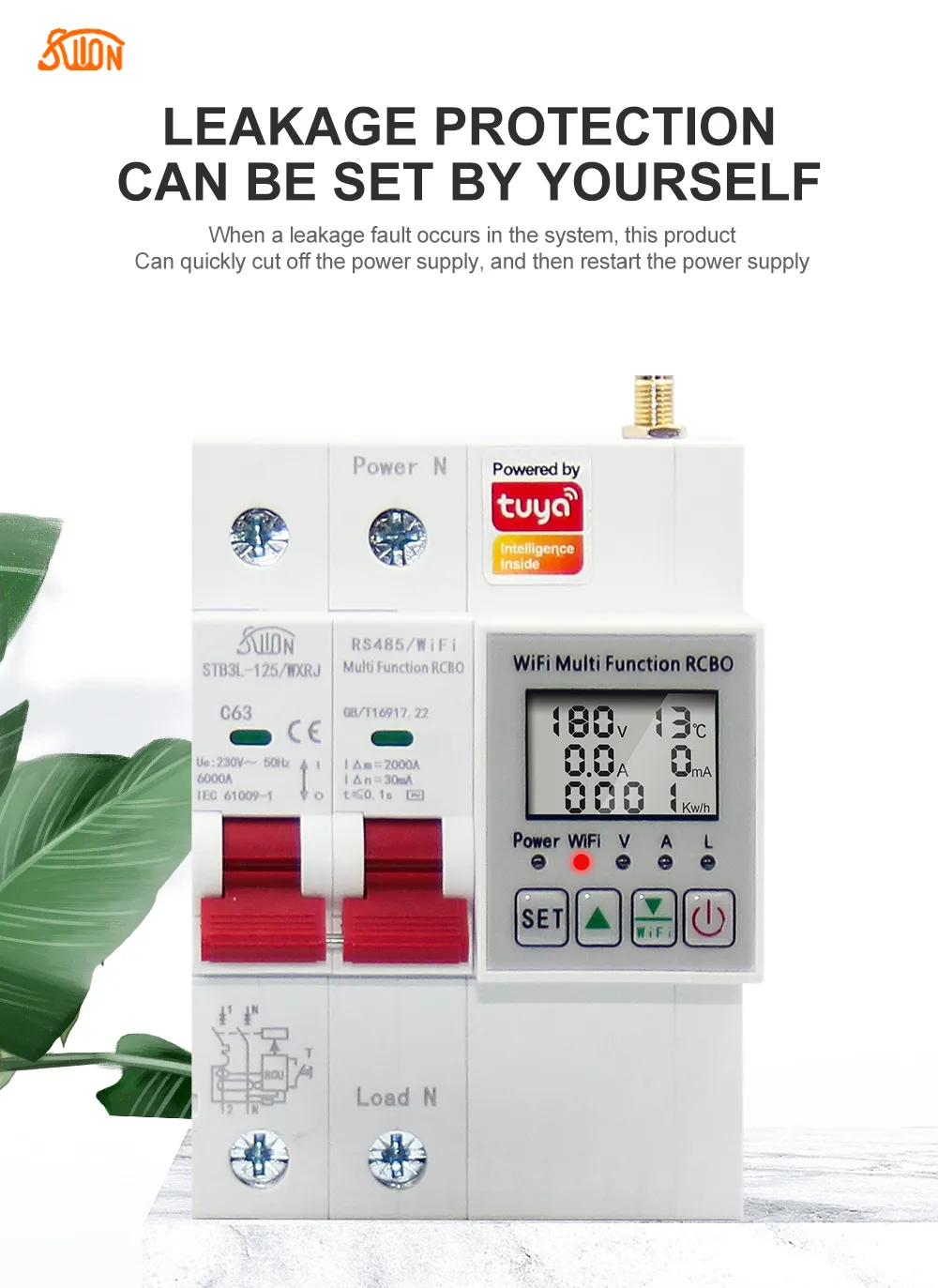 STB3L-125-WXRJ с дисплеем