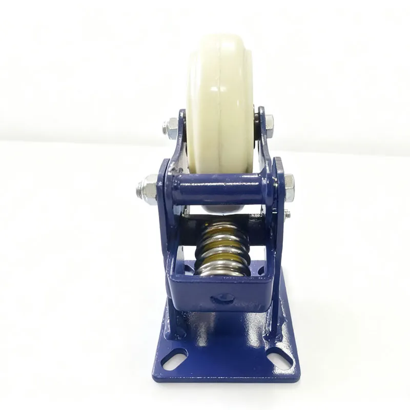 Роликовые колёса серии 5, модель В, с амортизацией для буксировки технологических тележек