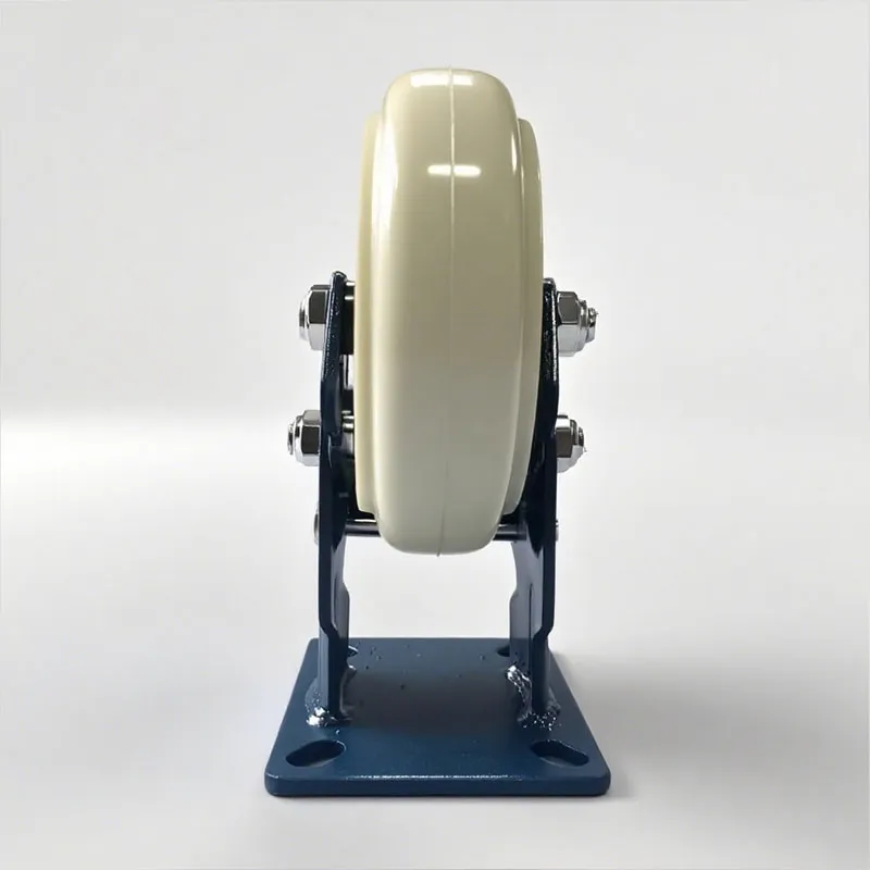 Роликовые колёса серии 5, модель MZ, с амортизацией для буксировки тележек для мешков