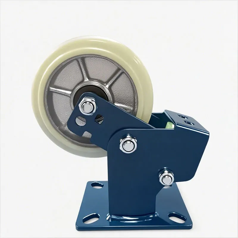 Роликовые колёса серии 5, модель MZ, с амортизацией для буксировки тележек для мешков