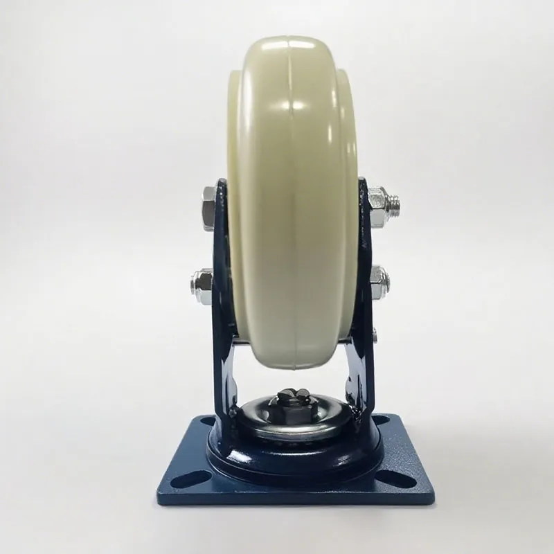 Роликовые колёса серии 5, модель MZ, с амортизацией для буксировки тележек для мешков