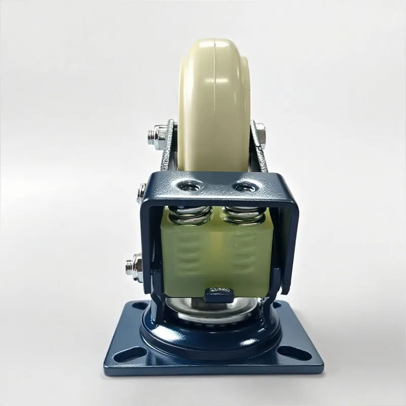 Роликовые колёса серии 5, модель MZ, с амортизацией для буксировки тележек для мешков