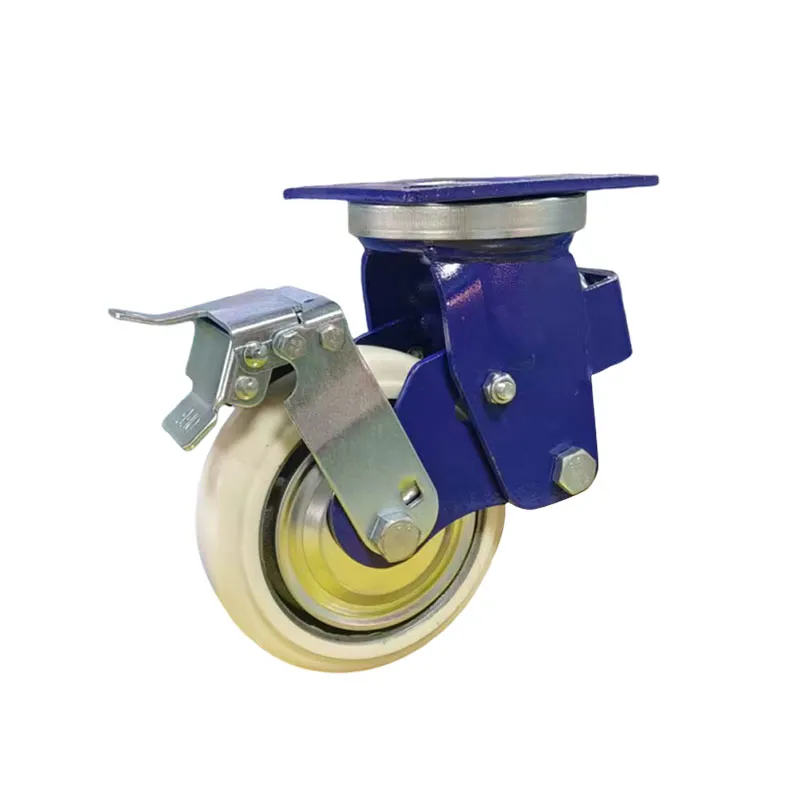 Роликовые колёса серии 5, модель С, с амортизацией для буксировки логистических тележек