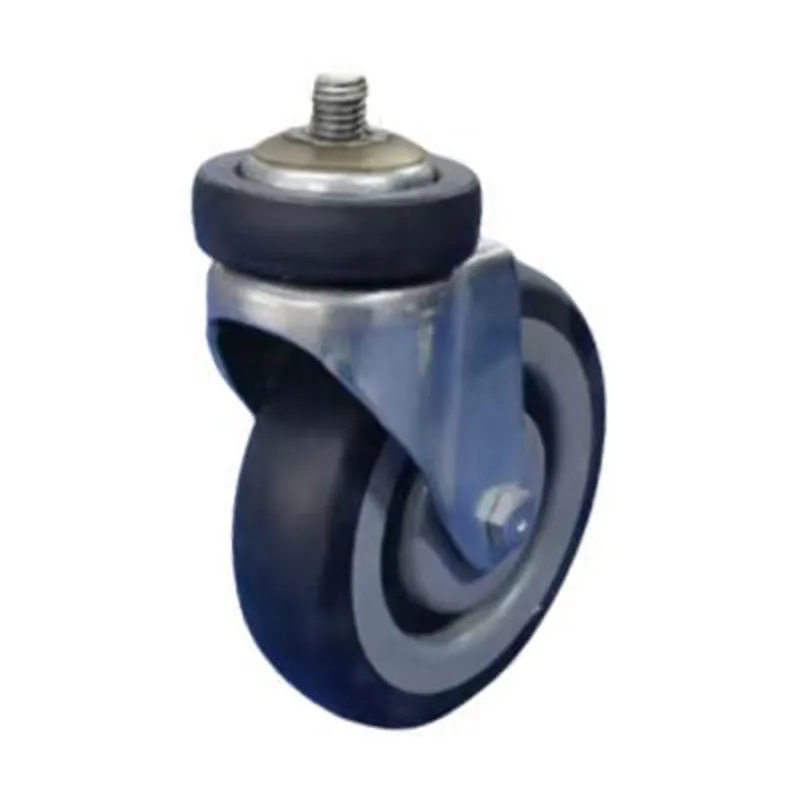 Плоские колёса для тележек покупателей