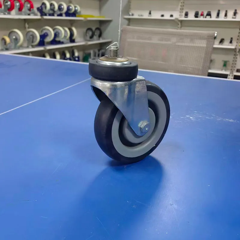 Плоские колёса для тележек покупателей