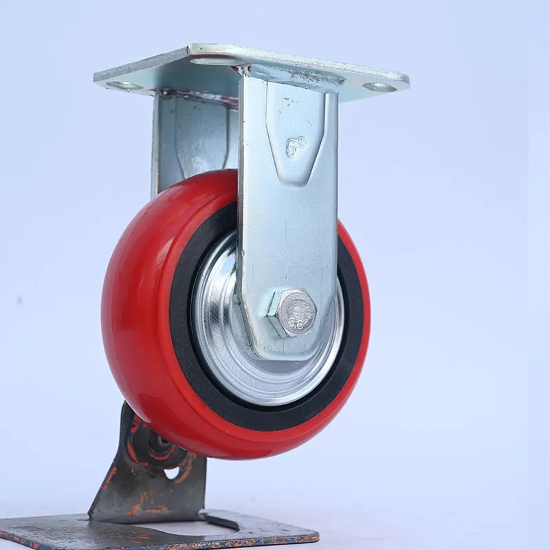 Полиуретановые колёса с пластиковым сердечником для инструментальных ящиков и тележек