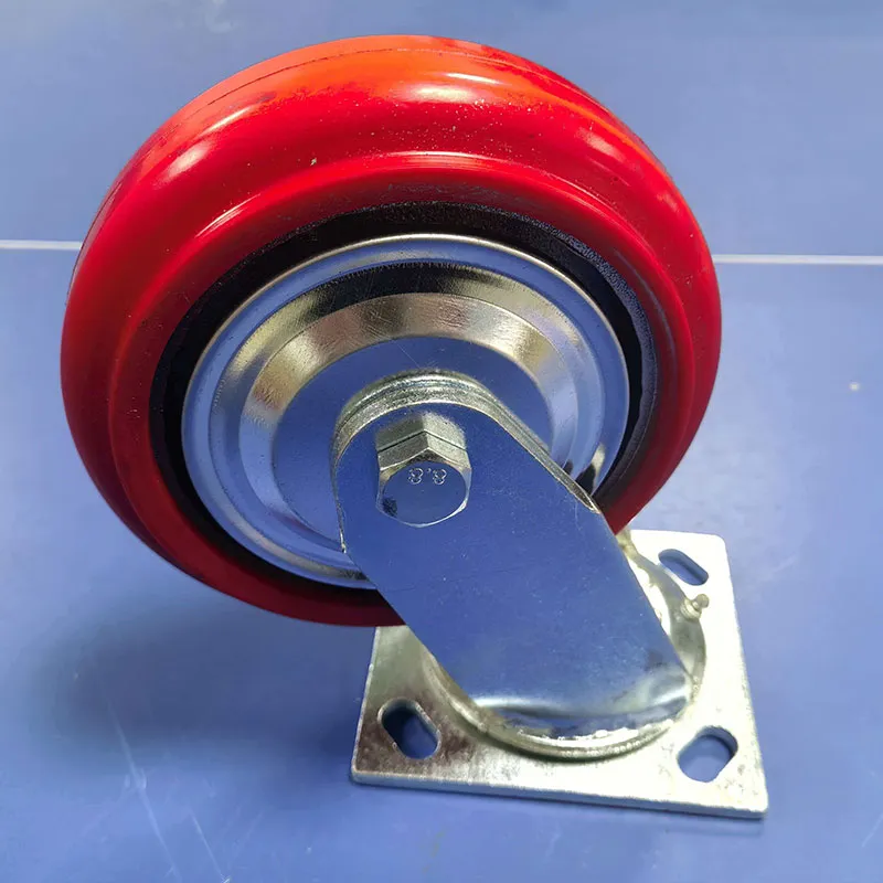 Полиуретановые колёса с металлическим сердечником для инструментальных ящиков и тележек