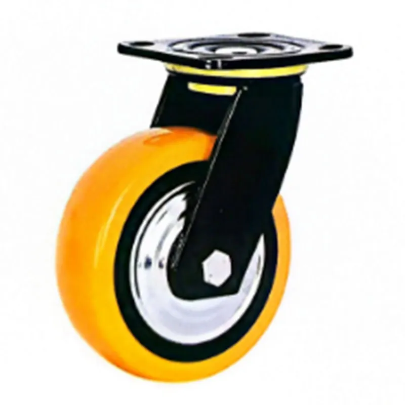 Роликовые колёса для тяжёлых стеллажей материалов полиуретановые