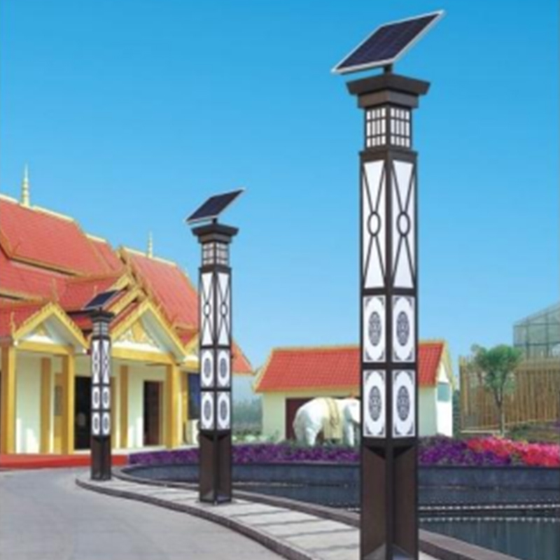 Солнечный ландшафтный светильник