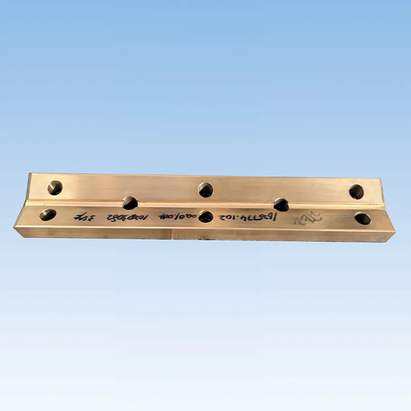 Медная V-образная скользящая пластина