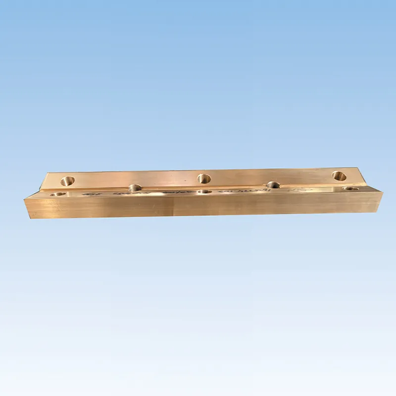 Медная V-образная скользящая пластина