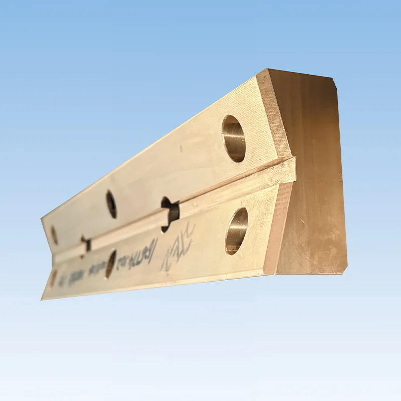 Медная V-образная скользящая пластина