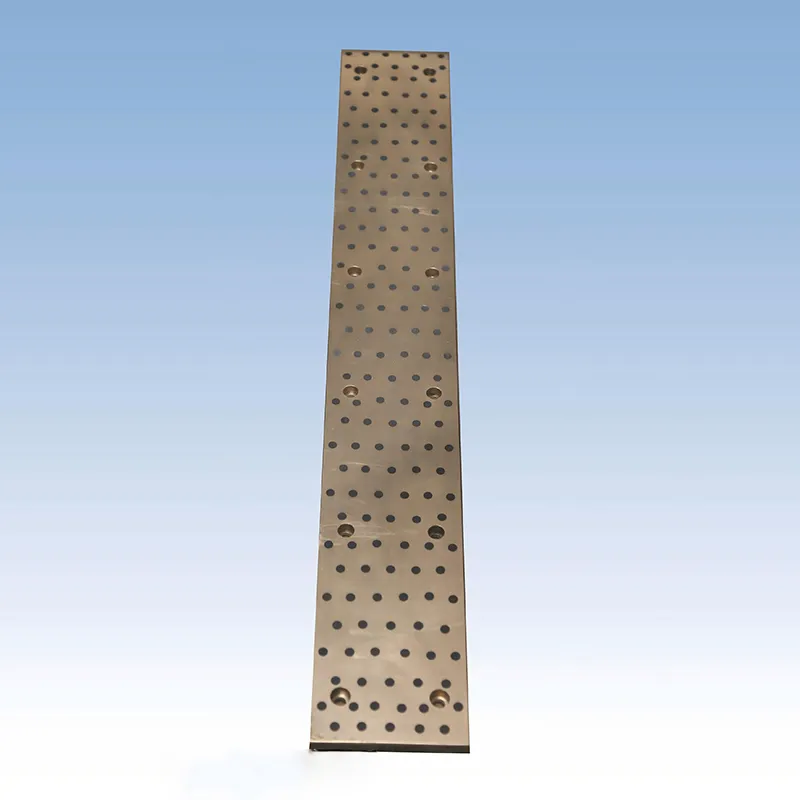 Самосмазывающаяся медная скользящая пластина