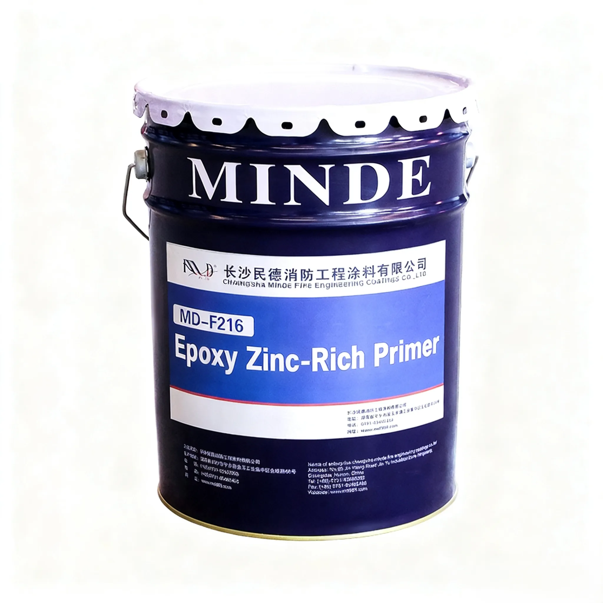 Эпоксидная грунтовка с высоким содержанием цинка Сухая пленка Нанесение распылением для зданий Стальные конструкции Мебель Краска для лодок