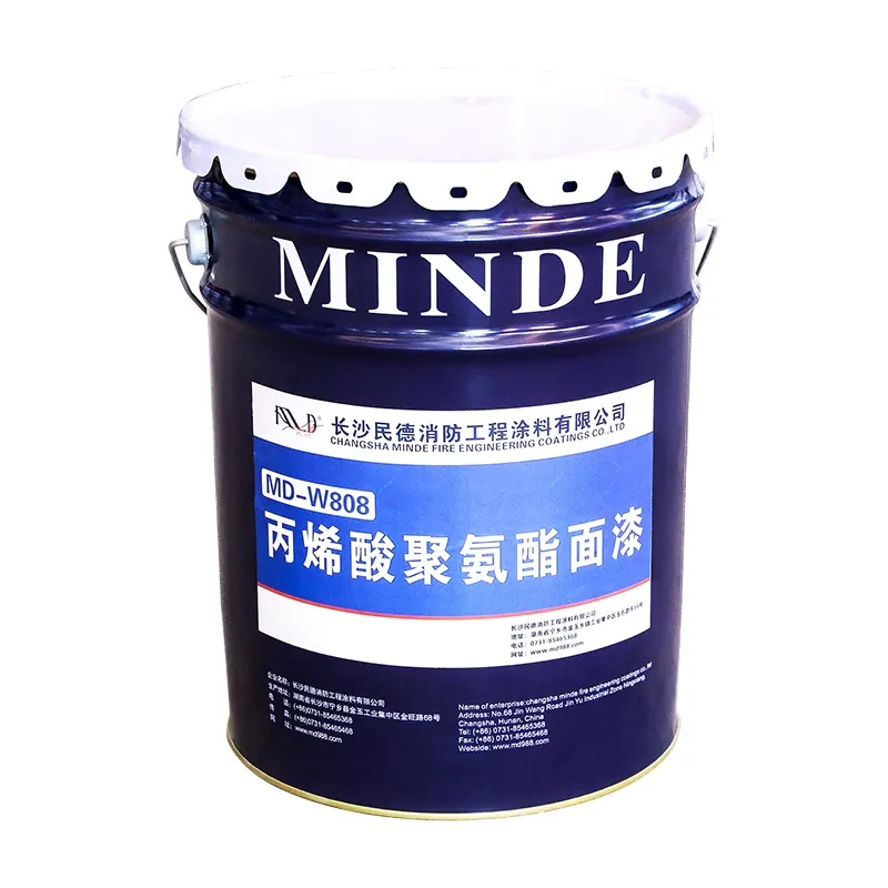 Акриловая полиуретановая финишная краска