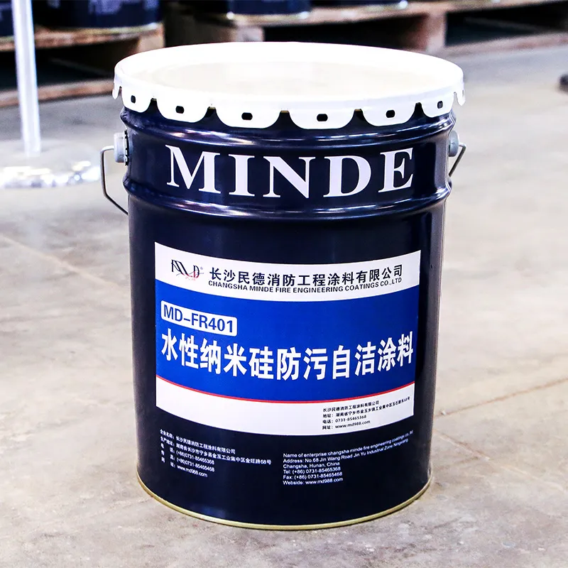 Водная нанокремниевая самоочищающаяся антизагрязняющая краска